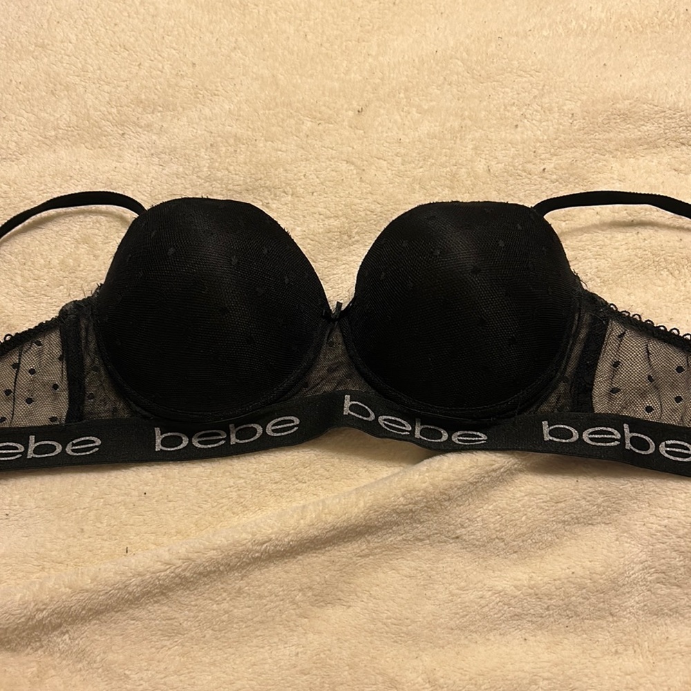 BEBE black lace bra